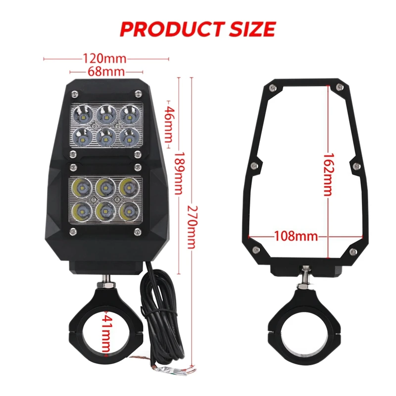CNC 1.75 Inch UTV /ATV for Polaris RZR 1000 XP Yamaha Rhino SXS Roll Cage Rear View Mirrors Can-Am Command | Автомобили и
