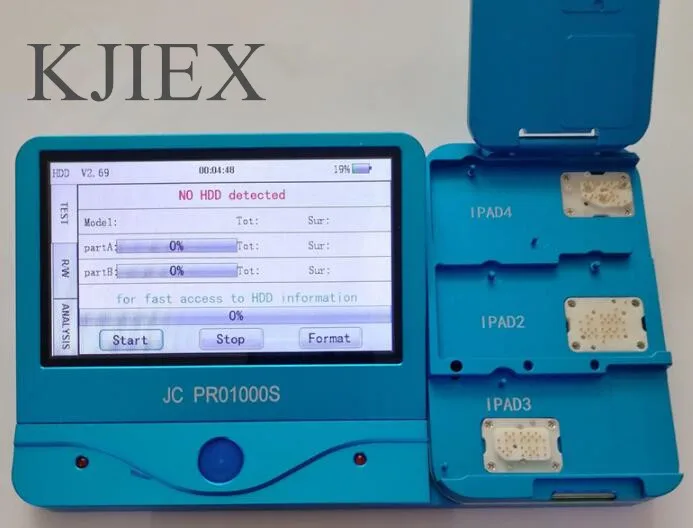 Host and adapter 234 JC Pro1000S iPad 2/3/4 NAND прочитать адаптер записи для iPad 2/3/4 NAND программер изменить SN-удаление инструмент для ремонта - Цвет: Host and adapter 234
