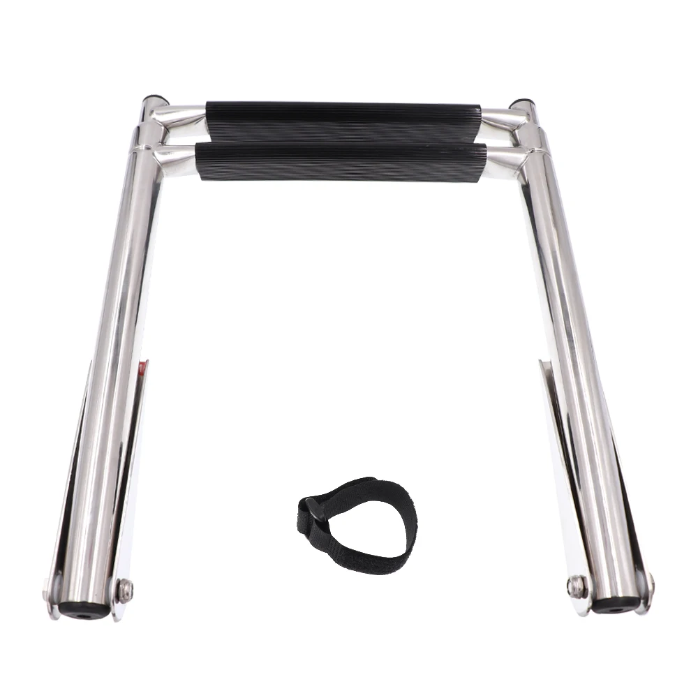 2 шаг нержавеющая сталь Морская Лодка телескопическая лестница плавать над