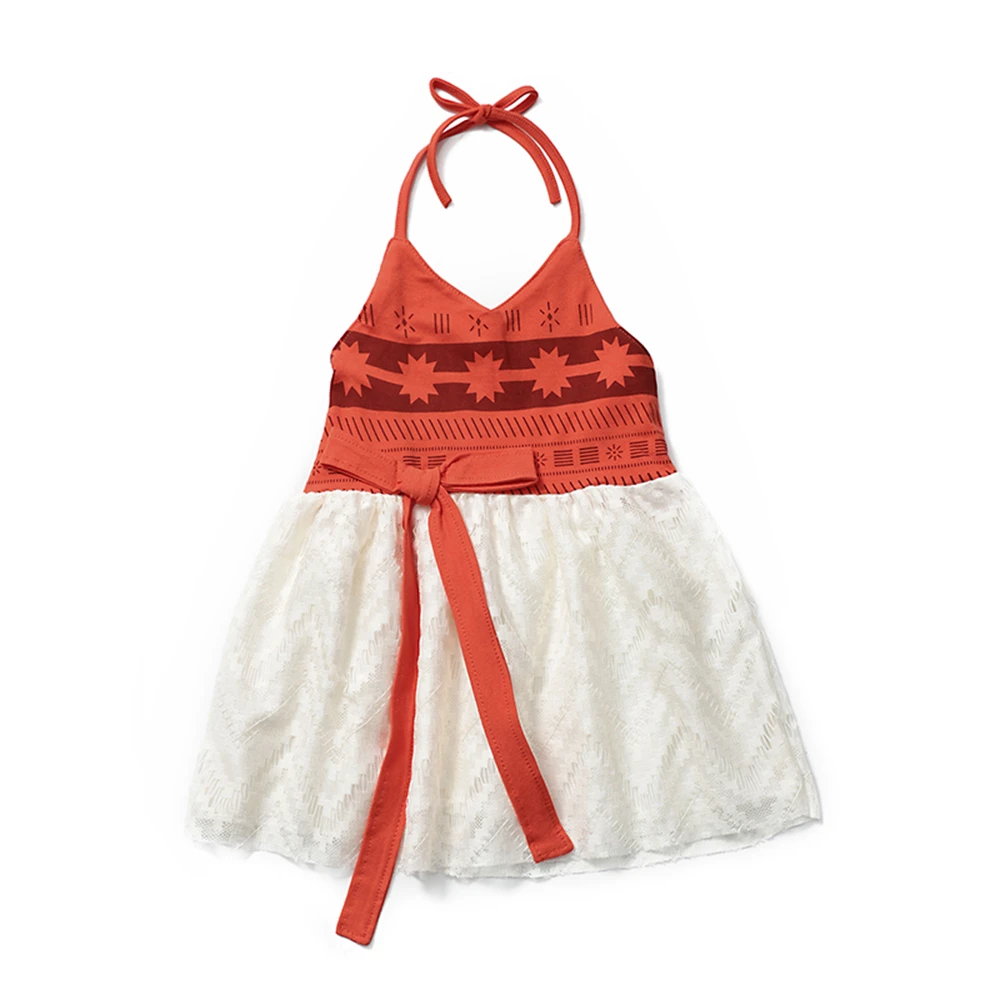 Детское платье для девочек вечевечерние косплея приключения к океану костюм