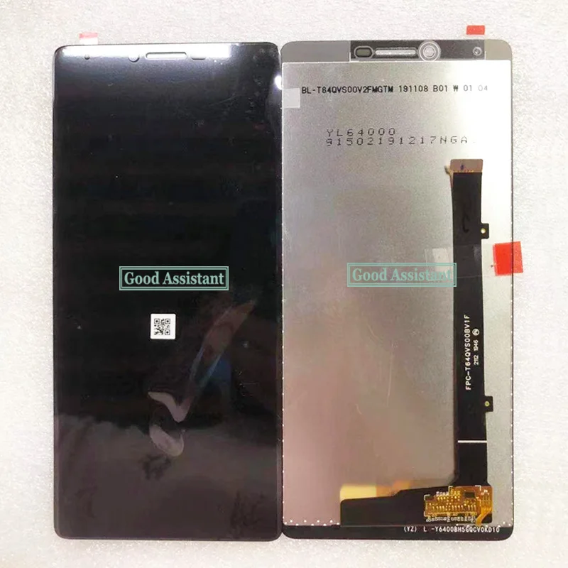 Высококачественный черный 6 4 дюймовый для Coolpad Legacy 3705 3705A 3705AS Полный ЖК-дисплей |
