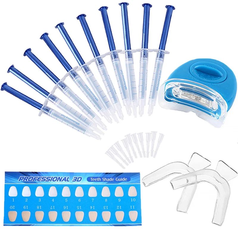 

10pcs Dental Teeth Whitening 44% Peroxide Dental Bleaching System Oral Gel Kits White Tooth Dental Smile