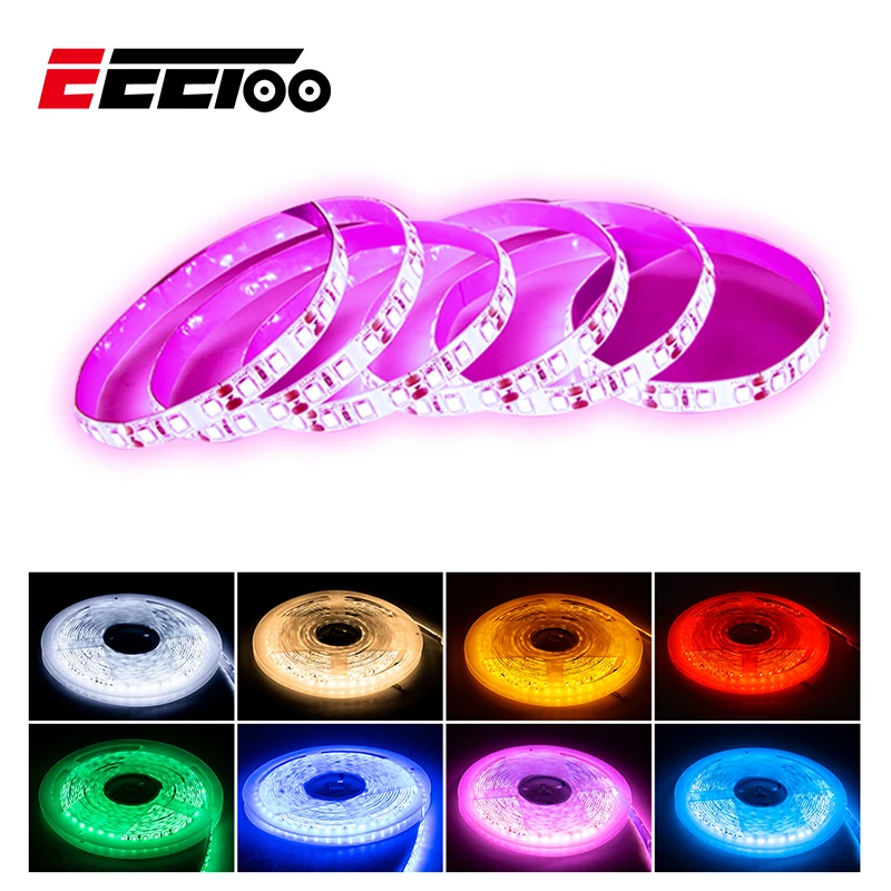 Светодиодный ночник EeeToo гибкий ленточный светодиодный светильник 2835SMD Luminaria диод