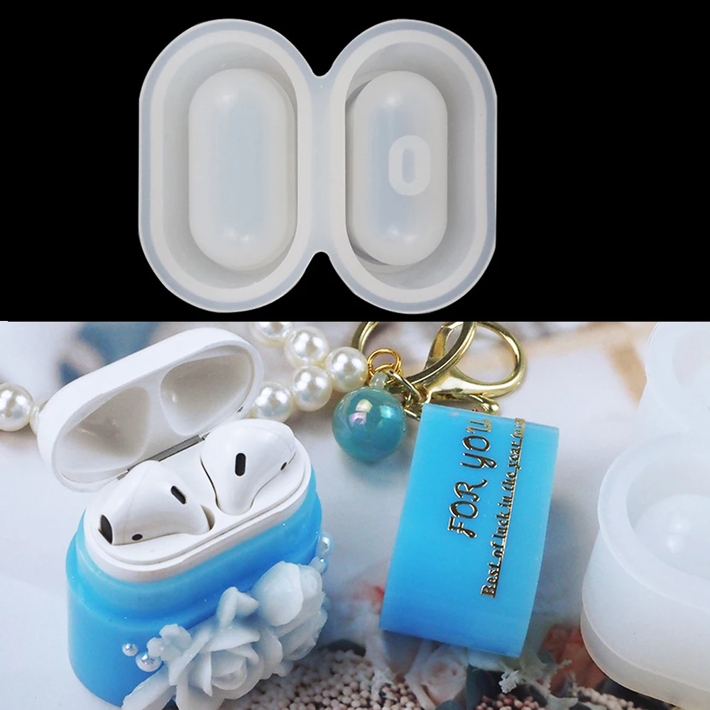 Форма для корпуса Bluetooth наушников из эпоксидной смолы защитная коробка форма