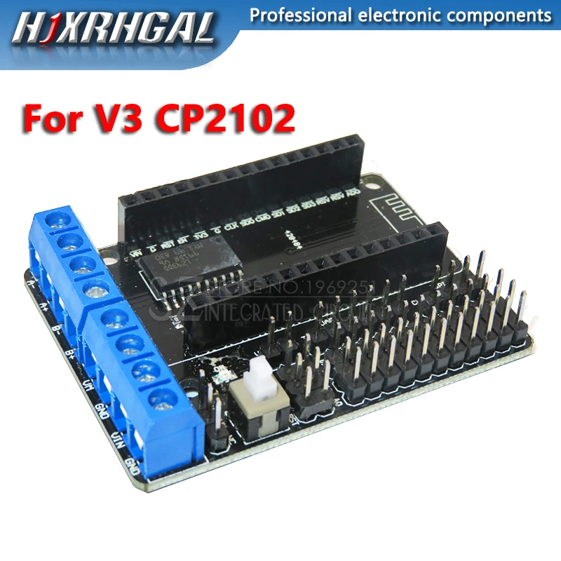 For V3 CP2102 ESP8266 CH340 NodeMcu V3 беспроводной wifi Интернет вещей макетная плата на основе ESP8266 ESP-12E CP2102 L293D для Arduino - Цвет: For V3 CP2102