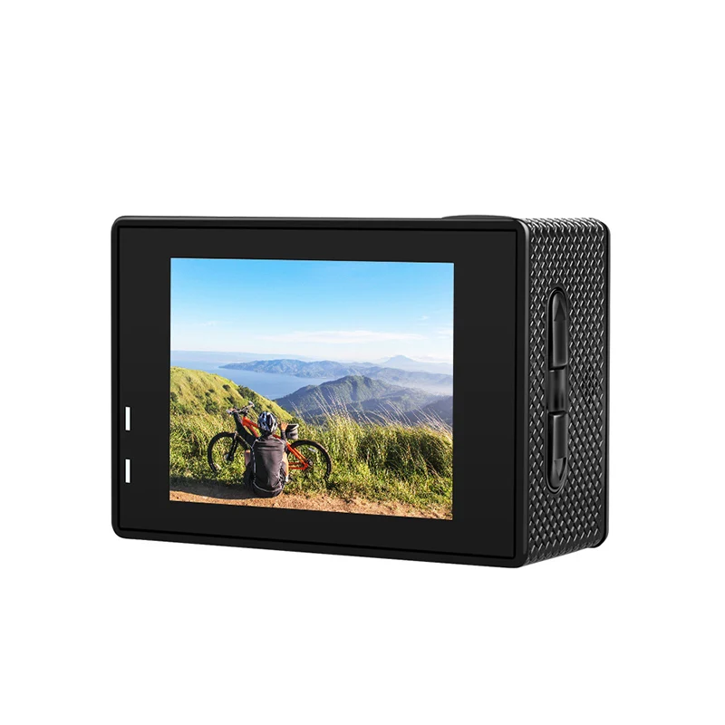 AT Q40C экшн камера Ultra HD 4K/30fps спортивная 24MP WiFi водонепроницаемая на шлем