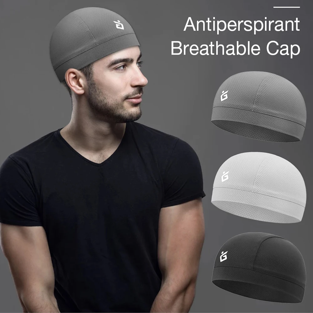 

Breathable Sweat Cooling Skull Cap Wicking Cycling Running Hat Cap Odorless and Sweat-absorbent Sweat-absorbent No Discoloration