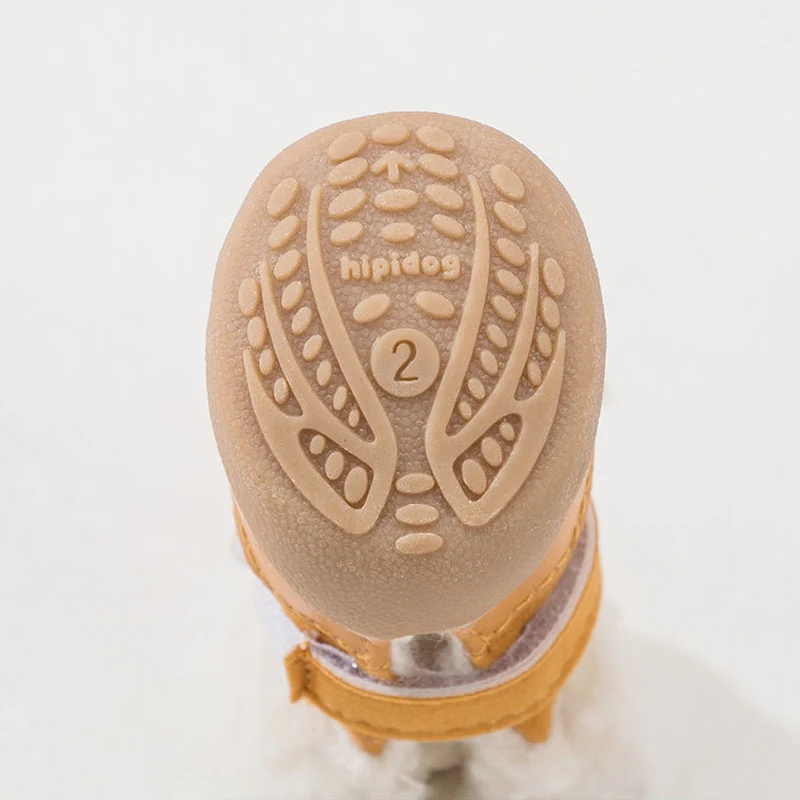 Новинка обувь для домашних животных зимние толстые теплые ботинки собак