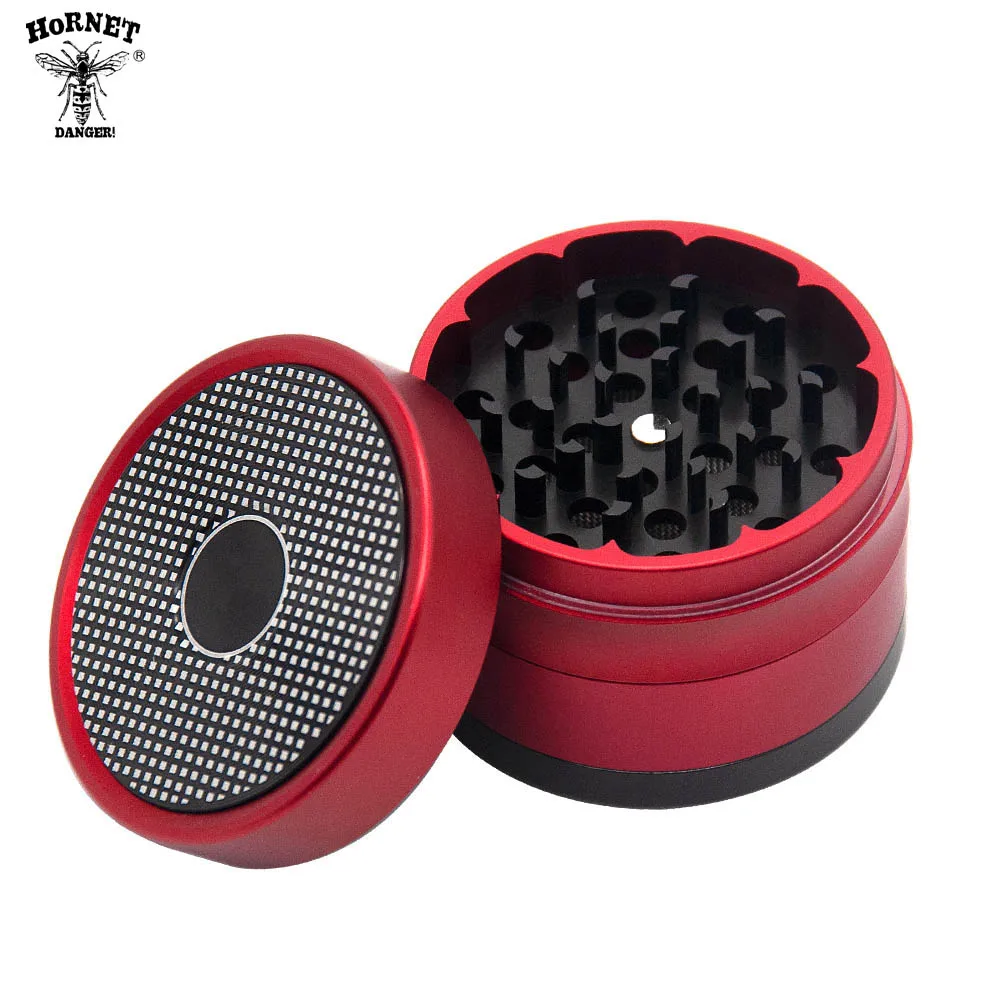 Диа. 63 мм h.47 4 слоя табака Точильщик древней формы алюминиевый измельчитель травы