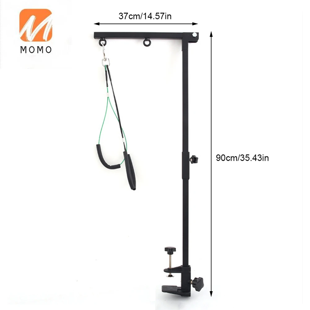 

Pet Grooming Arm with Clamp Adjustable Loop No Sit Haunch Holder for Large Small Dogs