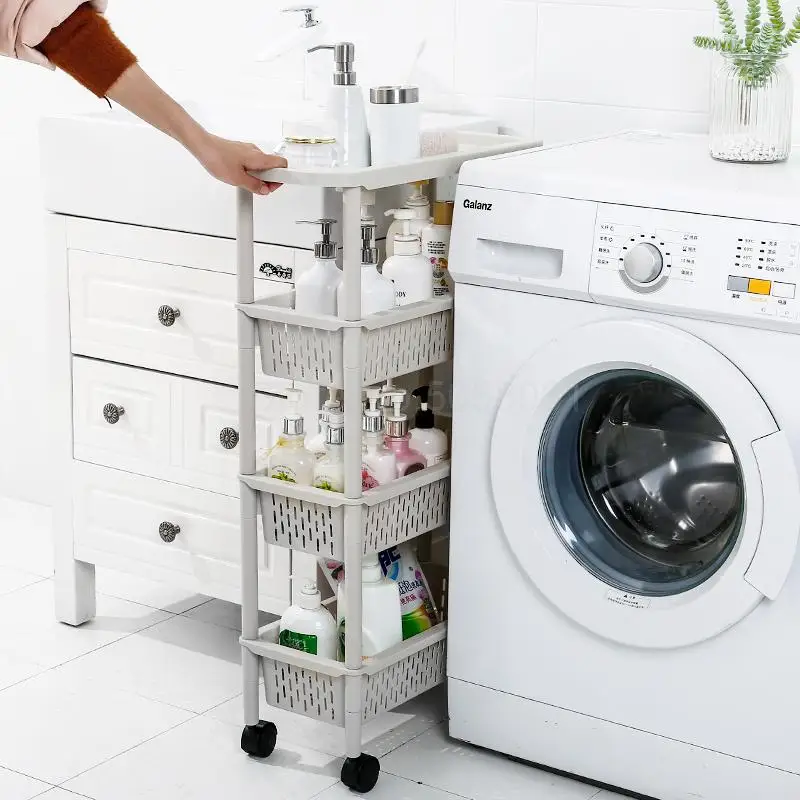 Стеллаж для хранения в ванной гостиной кухне стеллаж мобильного места