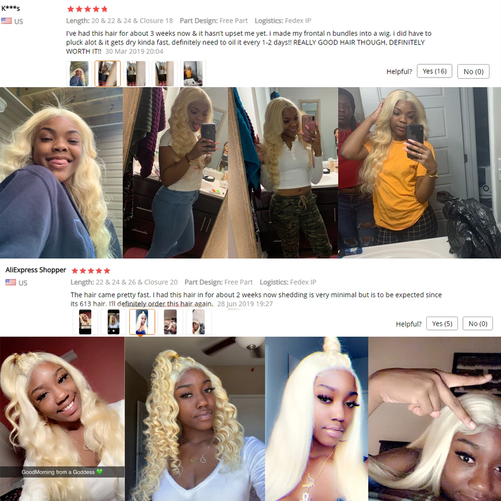 613 светлые пучки с фронтальной бразильской волной тела Remy человеческих волос