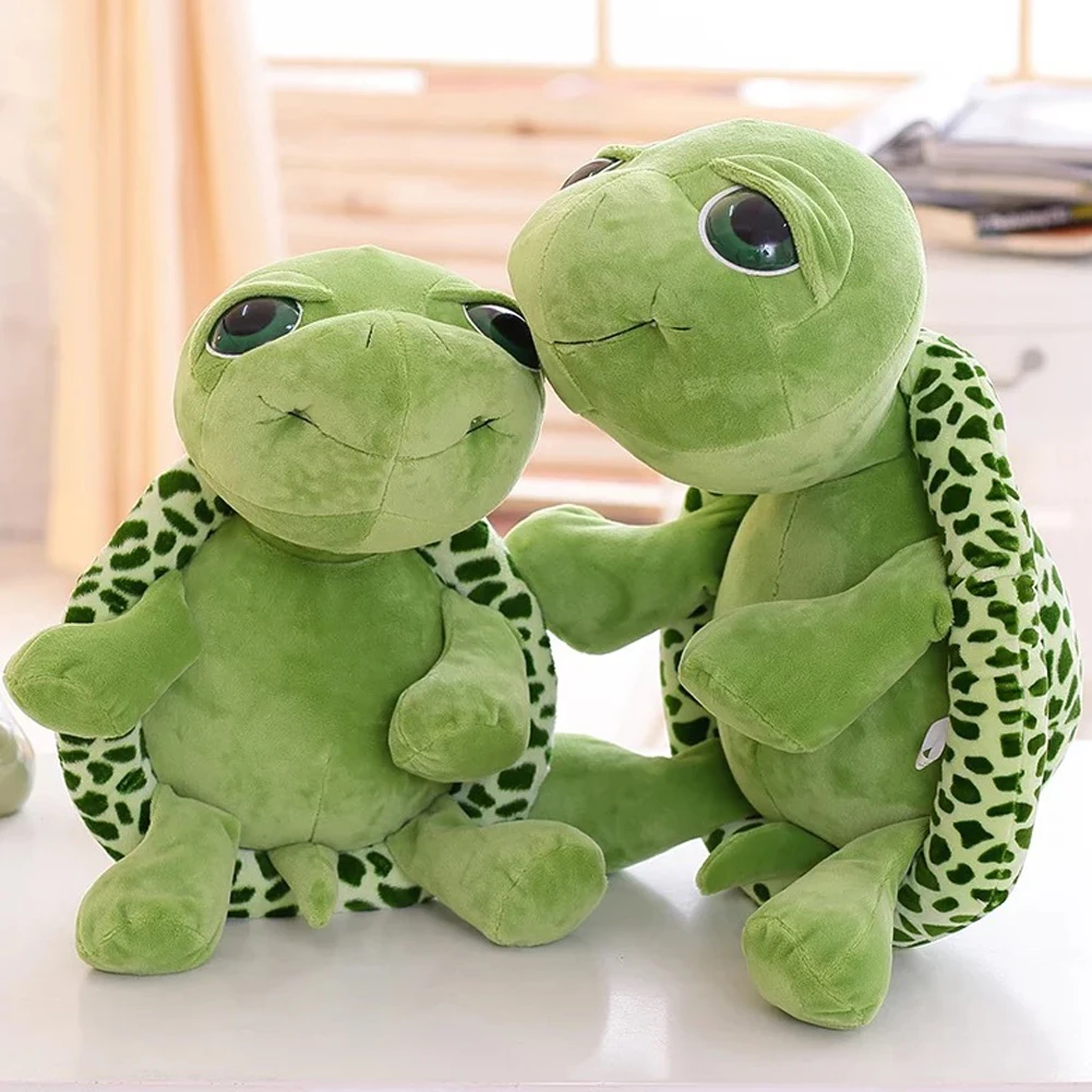 

Turtle Doll Plush Turtle Stuffed Animal Toys Big Eyes Tummy Turtle Doll Children Girlfriend Gift Among Us Valentine Day Present
