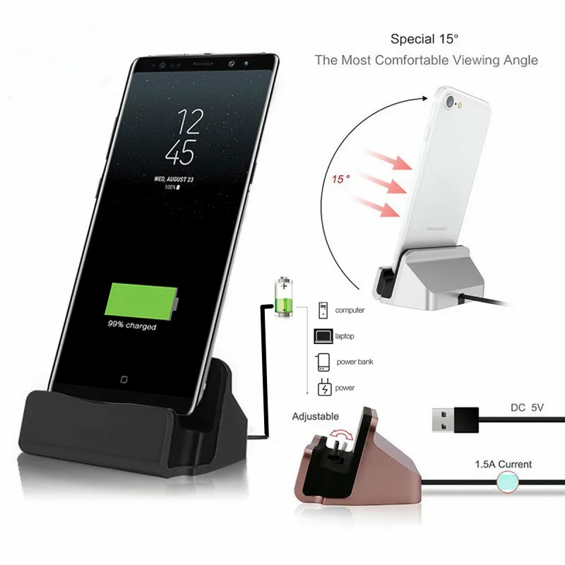 Usb-кабель для зарядки телефона док-станция iPhone X XS Max 6 8 Plus 5 SE samsung S10 S8 huawei P30 Pro |