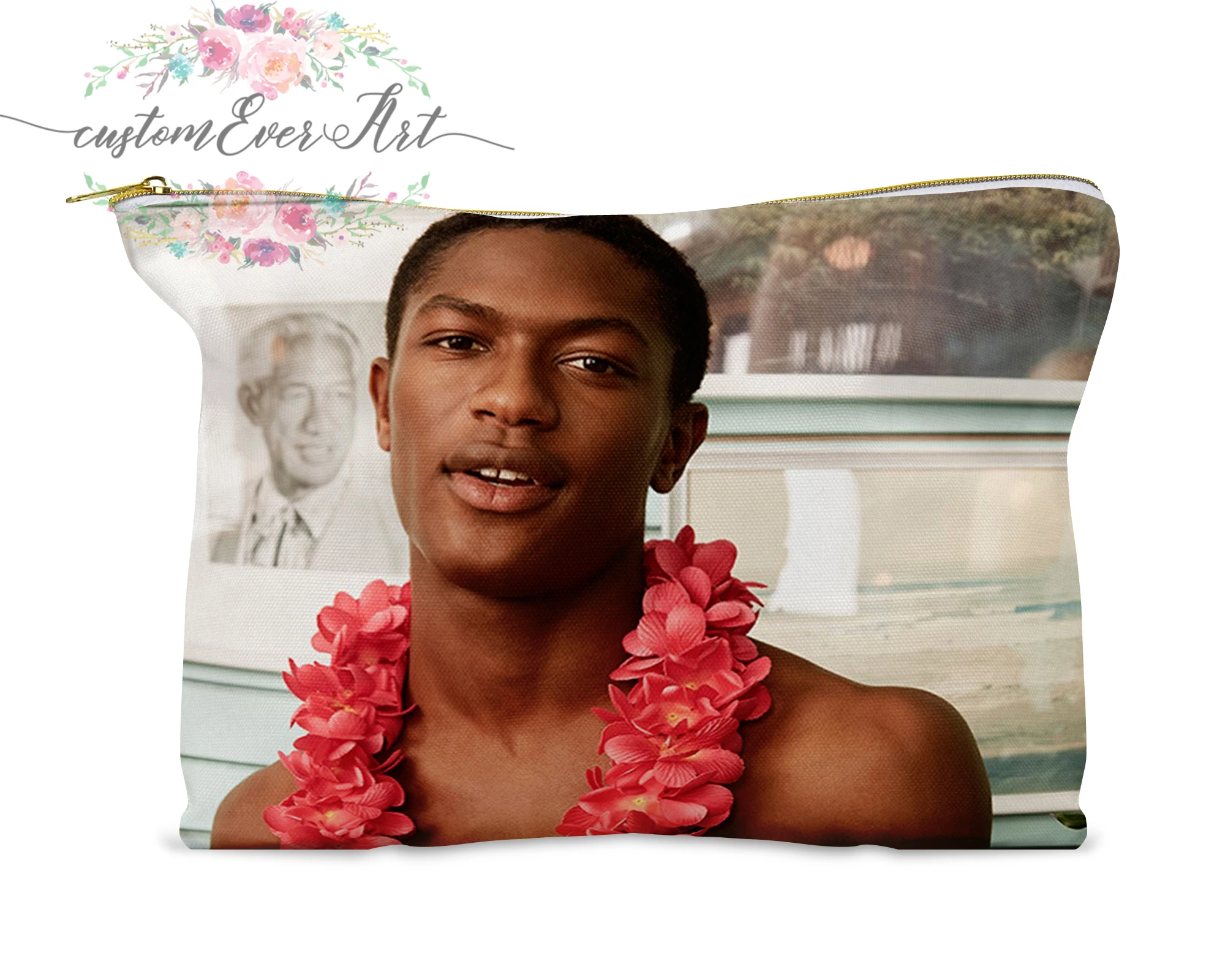 Косметичка Hamid Onifade персонализированная маленькая косметичка забавный