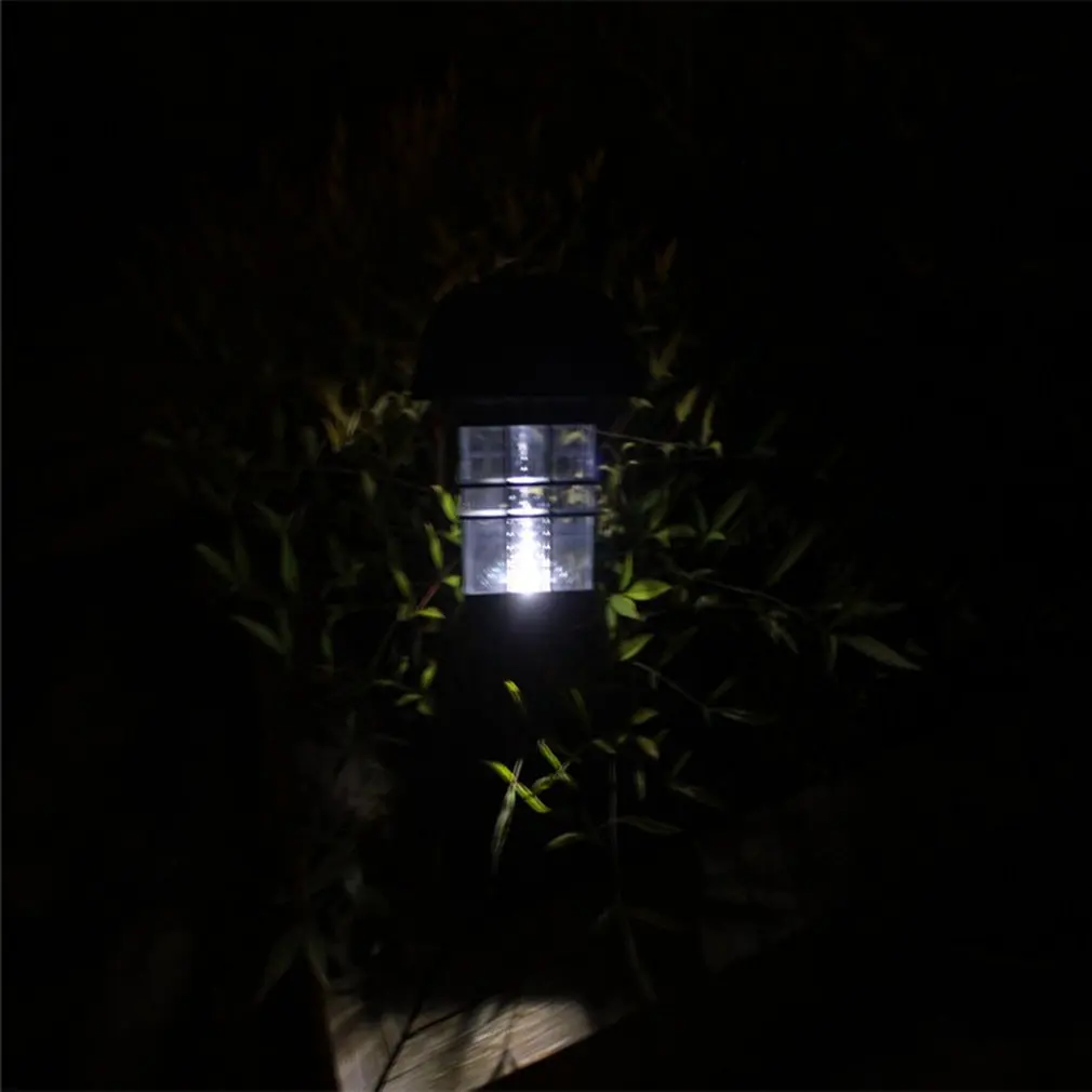 Столб лампа Солнечный столб открытый забор настенный светильник Дом Освещение