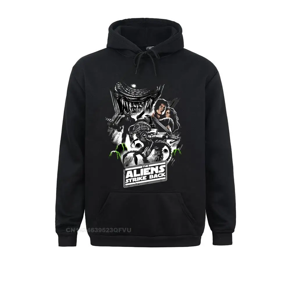 Europe Guys Pullover Hoodie 3D Printed Aliens Strike Back Mens Fashion Clothing  Alien Vs Predator Men Sweapullover Hoodie