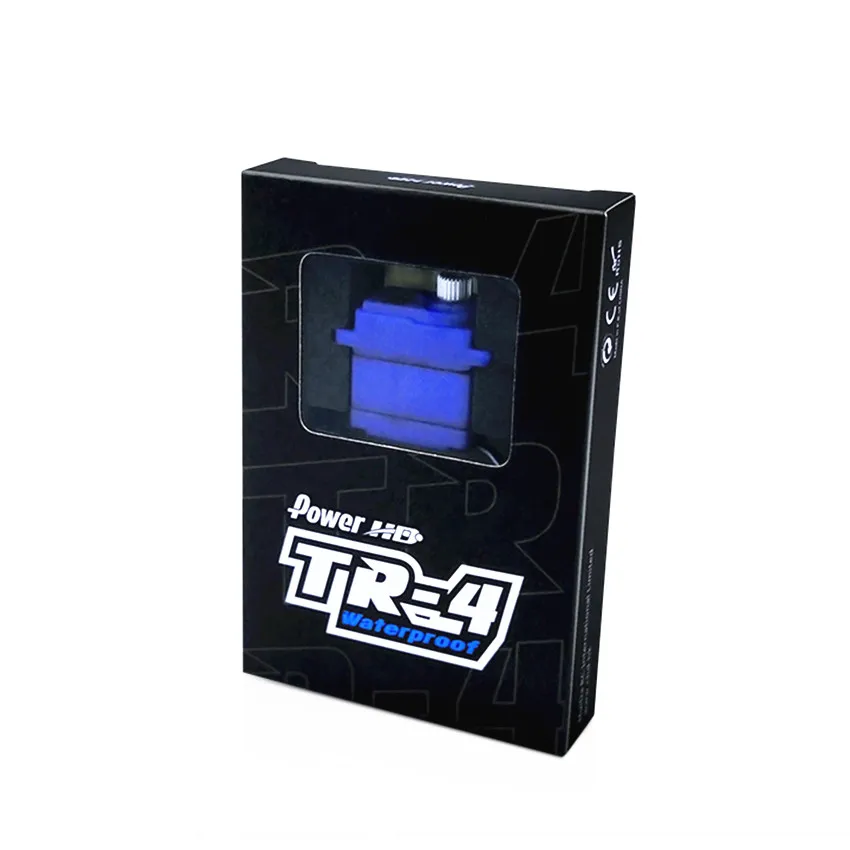 Servo de engranaje de Metal PowerHD TR4 Power HD TR-4 Mini, 7,4 V, 2,6 KG, resistente al agua, para veh&iacute;culos de control remoto TRX4, coche y cami&oacute;n-4