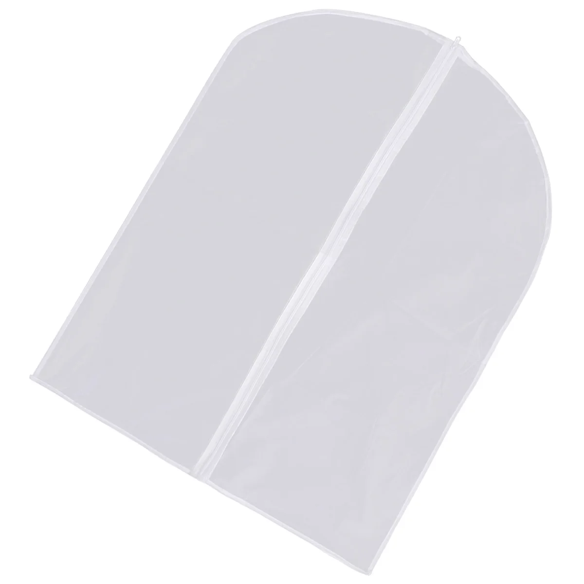 

PEVA Clothes Dust Cover Clear Garment Bags Semitransparent Storage Bags (White Size 60*80CM)