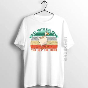 Футболка для мужчин, парней, с надписью The Honk