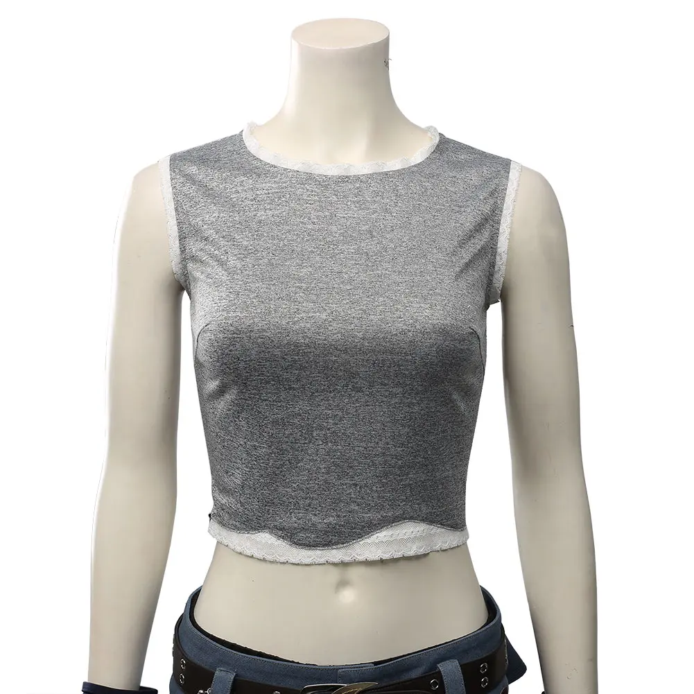 

Final Cosplay Fantasy VII Remake-Kyrie Canaan Cosplay Costume Women Uniform Full Outfit Halloween Carnival Costumes