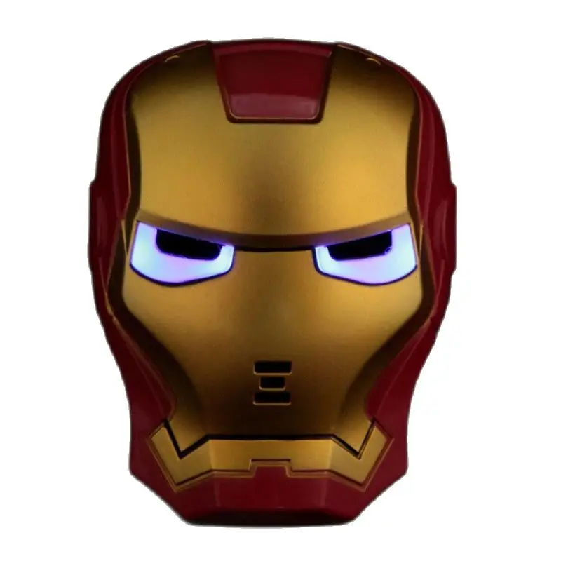 Новый светодиодный светящийся шлем маска для Хэллоуина взрослых и детей