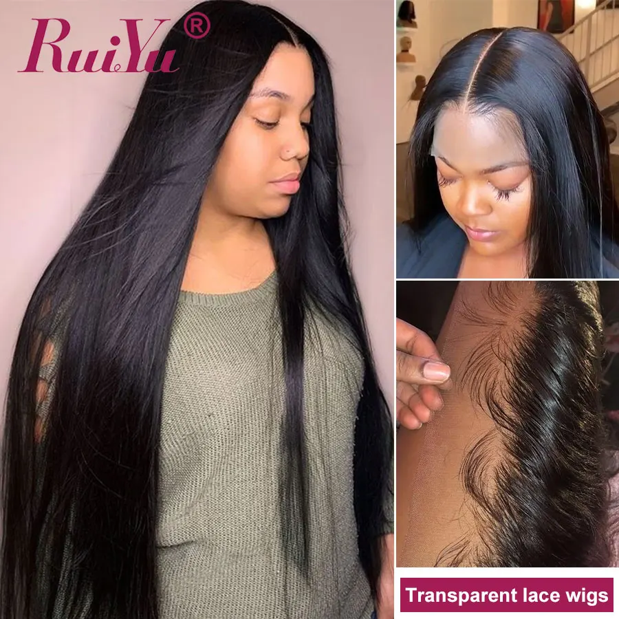 Швейцарские прозрачные парики на сетке прямые из человеческих волос спереди