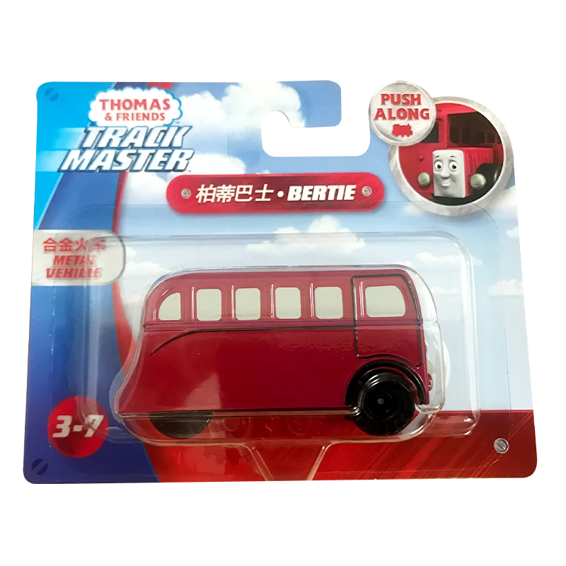 BERTIE-FXX09 Паровозик Томас и его друзья с каретой Гордон мини поезда железнодорожные аксессуары классические игрушки металлический материал игрушки для детей - Цвет: BERTIE-FXX09