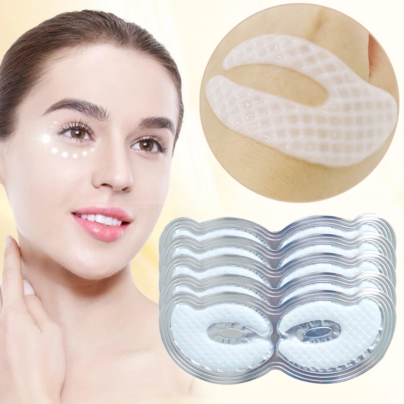 Collagen Crystal Eye Mask Anti-Aging Dark Circles Remove Acne Beauty Patches For Skin Care Dropshipping TSLM1 | Красота и здоровье