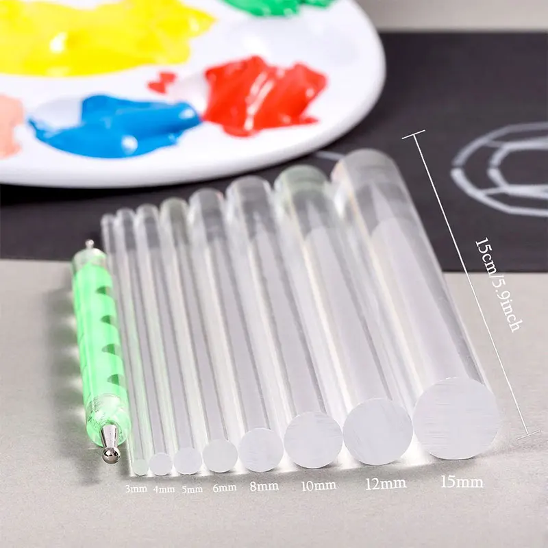 Mandala Art Dotting Tools 18 Set Including 4 Stencils 8 Acrylic Rods Paint Tray 5 Double Sided | Дом и сад