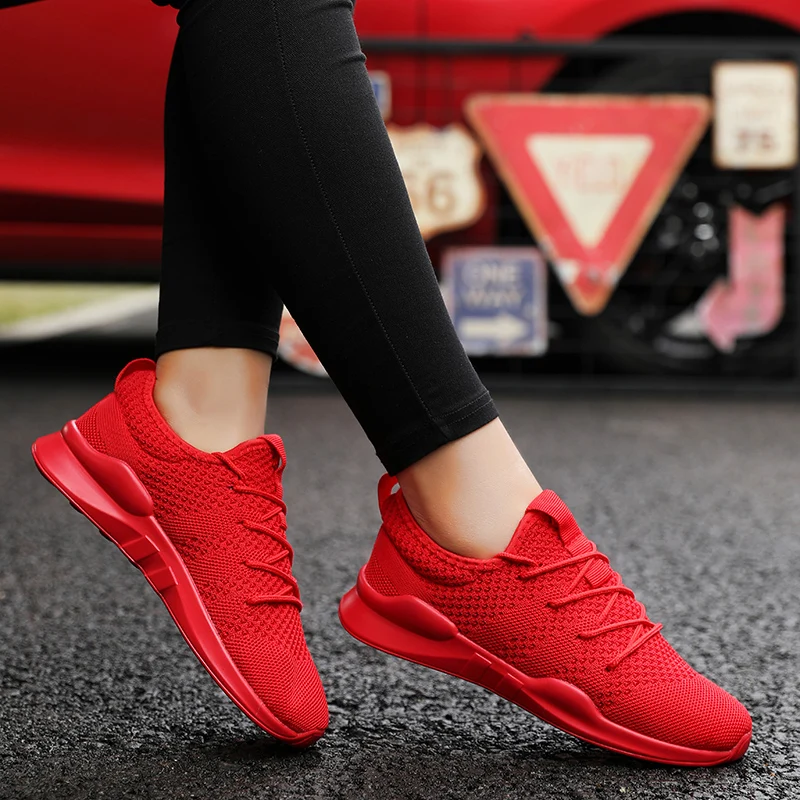 Женские повседневные туфли белые больших размеров 36 47 для пар модная трендовая