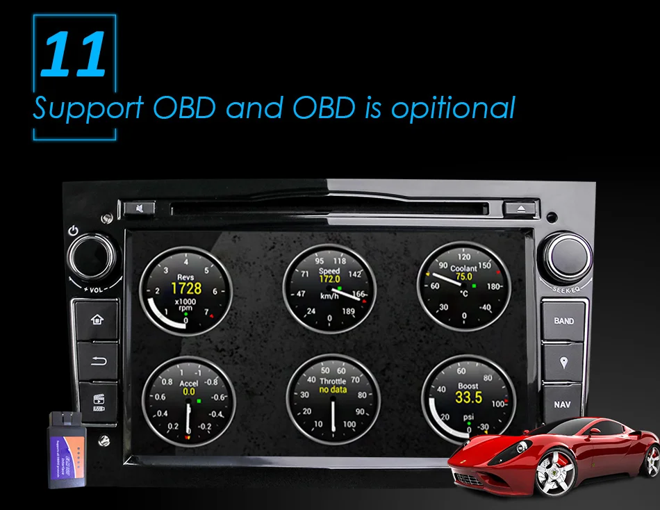 Eunavi 2Din четырехъядерный 7 дюймов Android 9,0 Автомобильный DVD радио плеер gps Navi для Vauxhall Opel Astra H G Vectra Antara Zafira Corsa