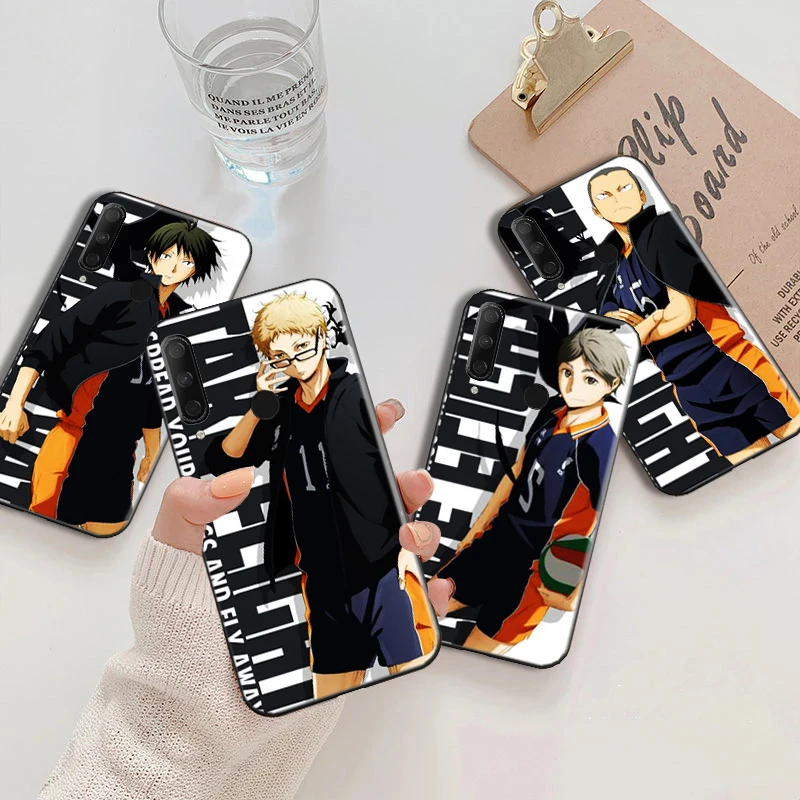 

Haikyuu Volleyball boy Anime Phone Case For Xiaomi Redmi 7 7A Note 7 7Pro 8 8A Note 8 8 2021 8T 8Pro hinata syouyou Soft TPU