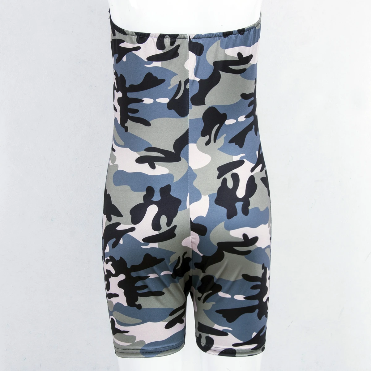 Базовый классический стиль модный женский комбинезон однотонный мини с