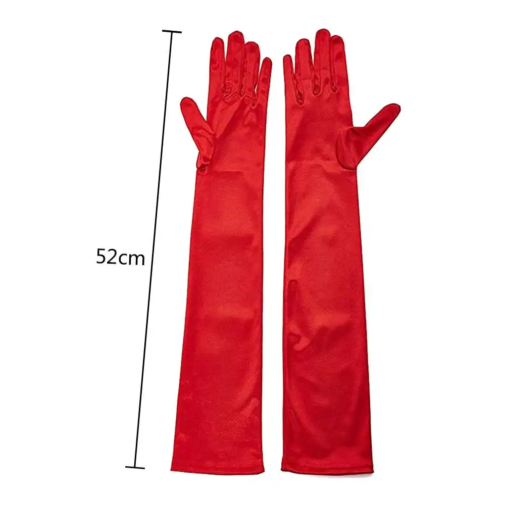 

Elbow Gloves Long Prom Gloves Fancy Dress Gloves for Wedding Prom Opera