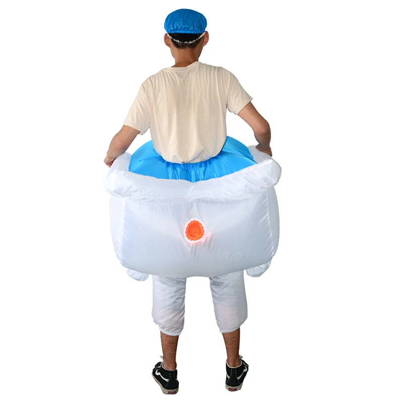 Надувной надувной костюм забавные праздничные костюмы для ванны|Страшные