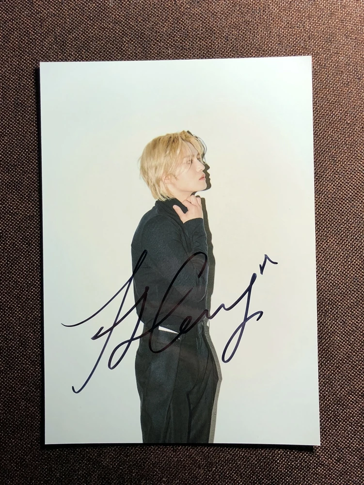 Ручной подписанный JYJ Ким Чжэ Чжун фото с автографом K-POP 012020P8 | Дом и сад