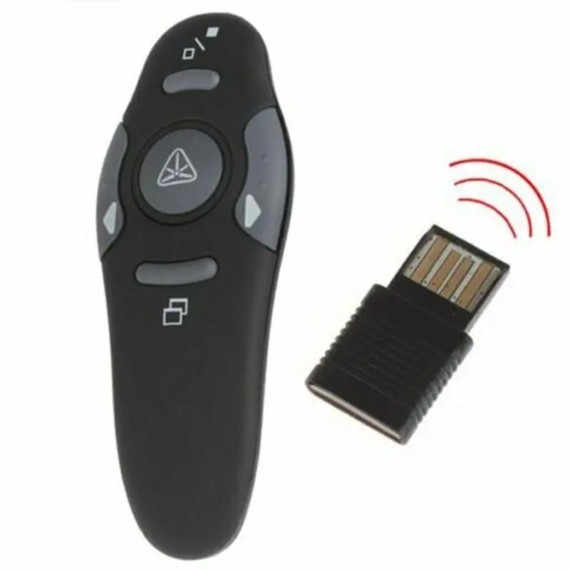 2 4 ГГц USB Беспроводной Ведущий красная Powerpoint PPT пульт дистанционного Указатель