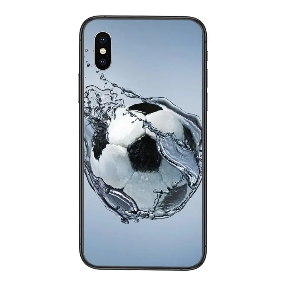 Дизайнерский футбол Fire And Ice с водонепроницаемым чёрным бампером из водонепроницаемого материала для Huawei Nova 8 7 6 3 SE Mate 40 30 on.