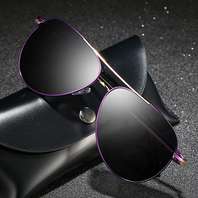 

Brand Design Classic Polarized Sunglasses New Men Metal Driving Sun Glasses Women UV400 Shades Eyewear gafas de sol