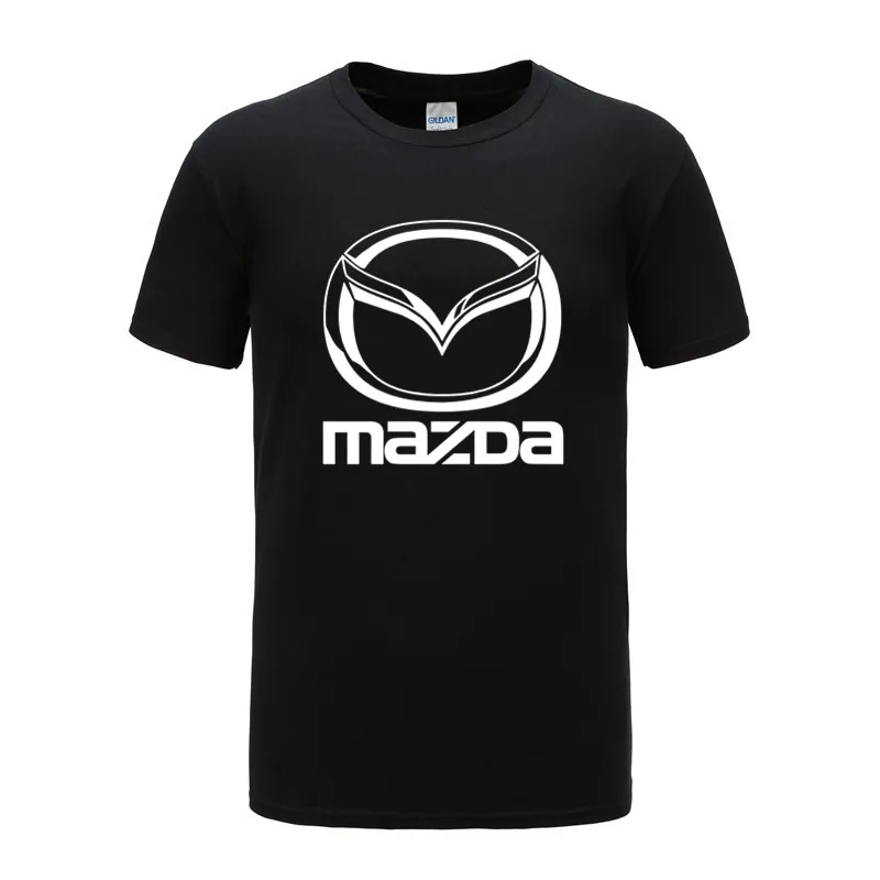 

new S-2XL Mens Short sleeve Mazda Car Logo Summer Mens t Shirt Hip Hop Harajuku T-Shirt cotton T Shirts