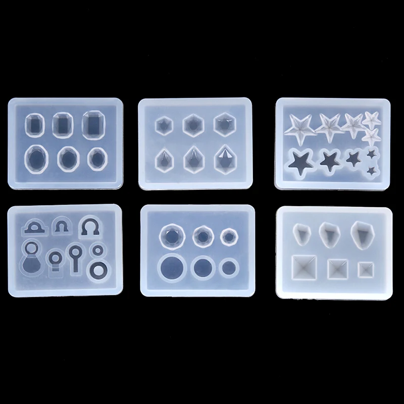 

Собственными руками Сделай Сам инструментов для создания украшений, геометрическое ювелирное пресс-форм Подвесные серьги силиконовой смо...