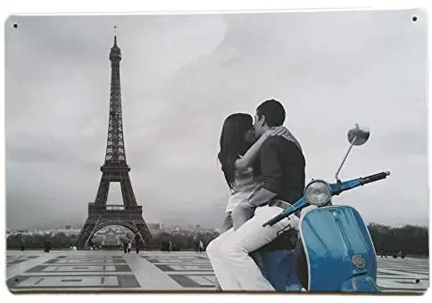 

FOEMXIEN Love;Tin Sign Wall Retro Metal Bar Pub Poster Metal 11.87.9in