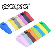 marumine 1x3 slope inverted moc bricks toys 50pcs 4286 classic building blocks educational diy construction parts for kids