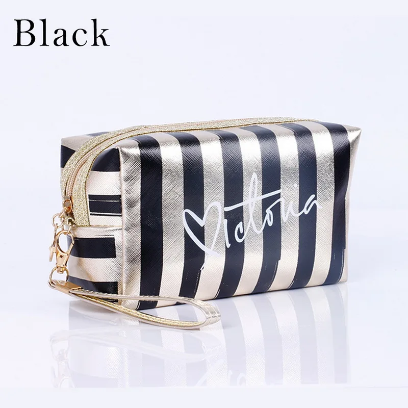 Женские косметички водонепроницаемая сумка для макияжа с лазерным воротником из