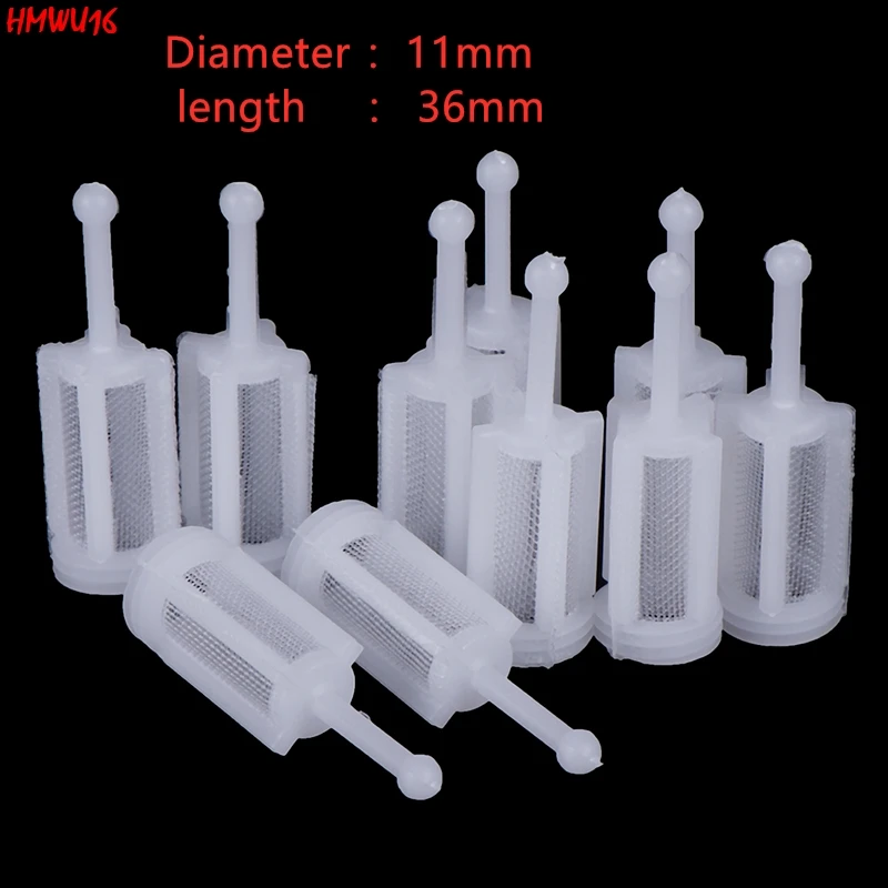 

10pcs Plastic Gravity Type Spray Gun Spray Filter Potquality Paint anti-impurity 120 Mesh Accessories Home Decoration