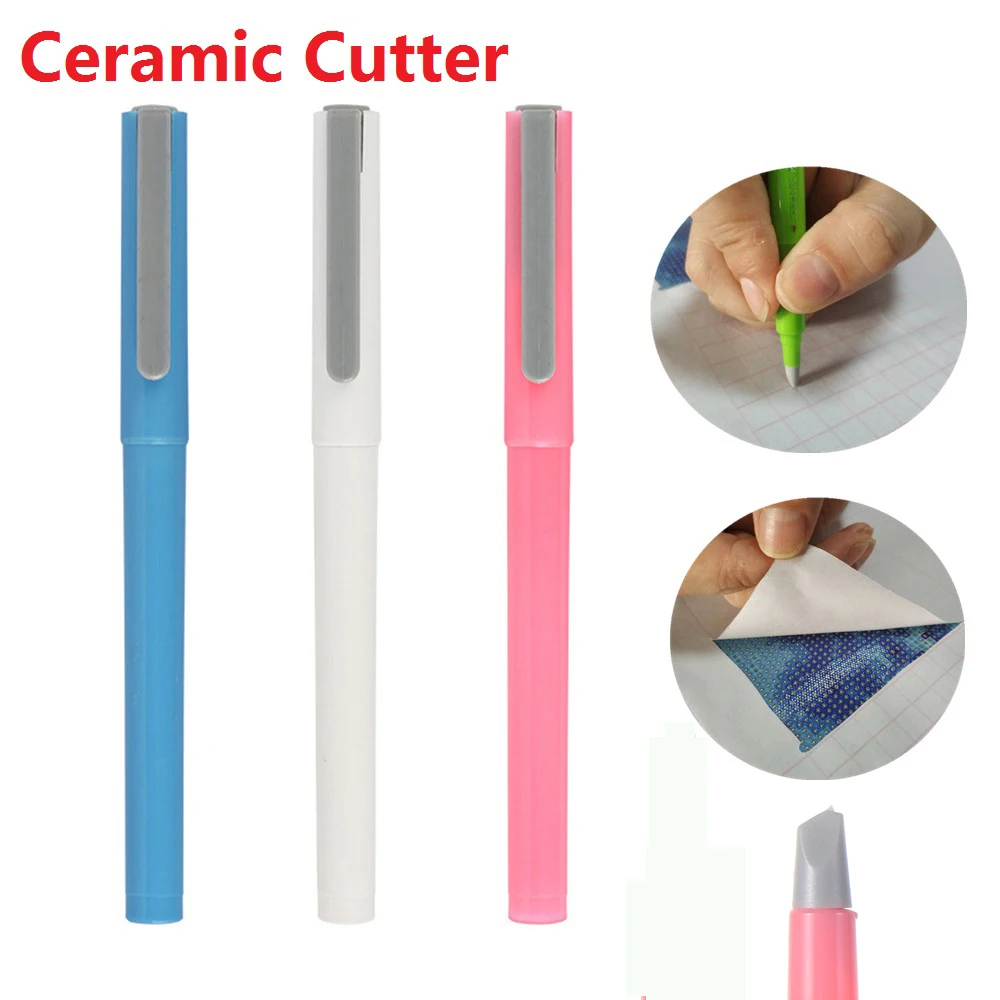 5D алмазная живопись ручка резак для бумаги безопасный керамический сделай сам