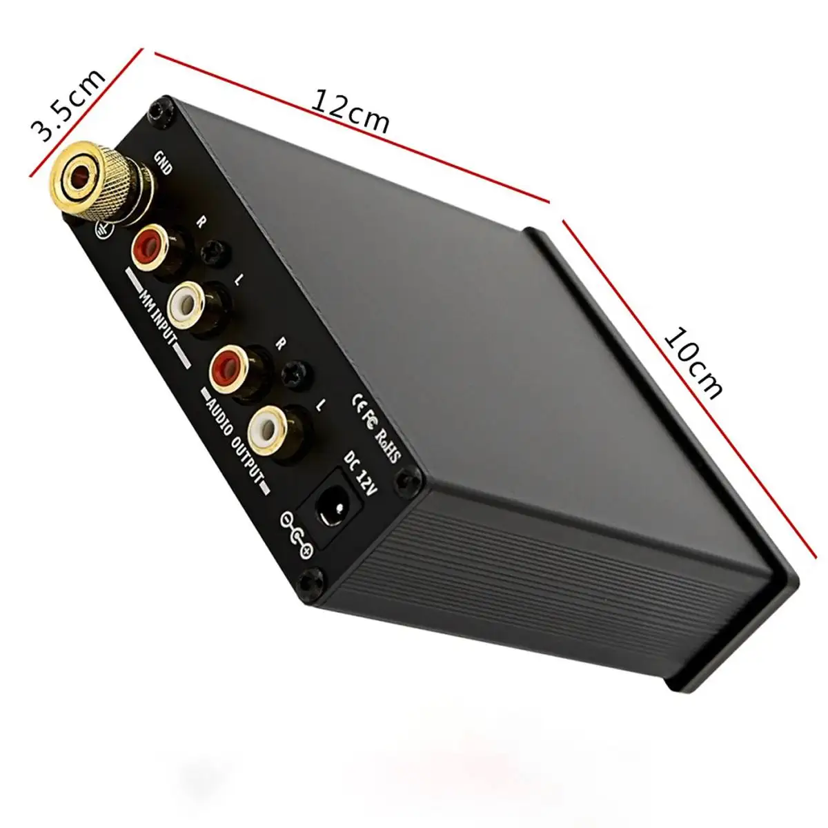 

Amplificador Pre Amplifier Audio Phono Preamp Phonograph Preamplifier For Gramophone Power Sound Amplifier Home Theater +Power