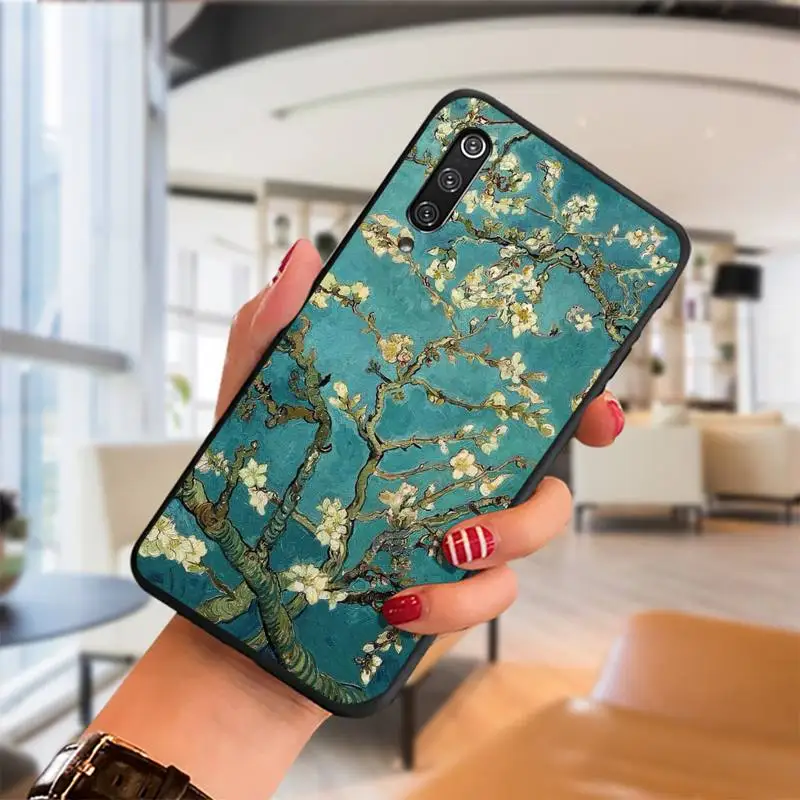 

Van Gogh oil painting Phone Case For Samsung S note S10E 6 7 8 9 10 20 plus edge lite Cover Fundas Coque