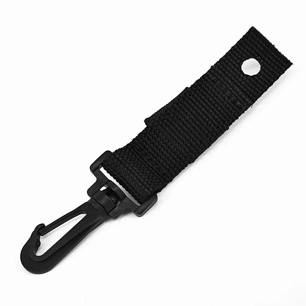 

1pc Fly Fishing Bottle Holder Floatant Sinkant Portable Webbing Bottle Hanger Buckle Hook Single Hanging Deduction Accessories